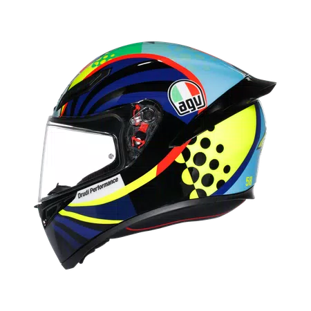 K1 S ROSSI WINTER TEST 2020 - MOTORBIKE FULL FACE HELMET DOT (E2206) -  - 4