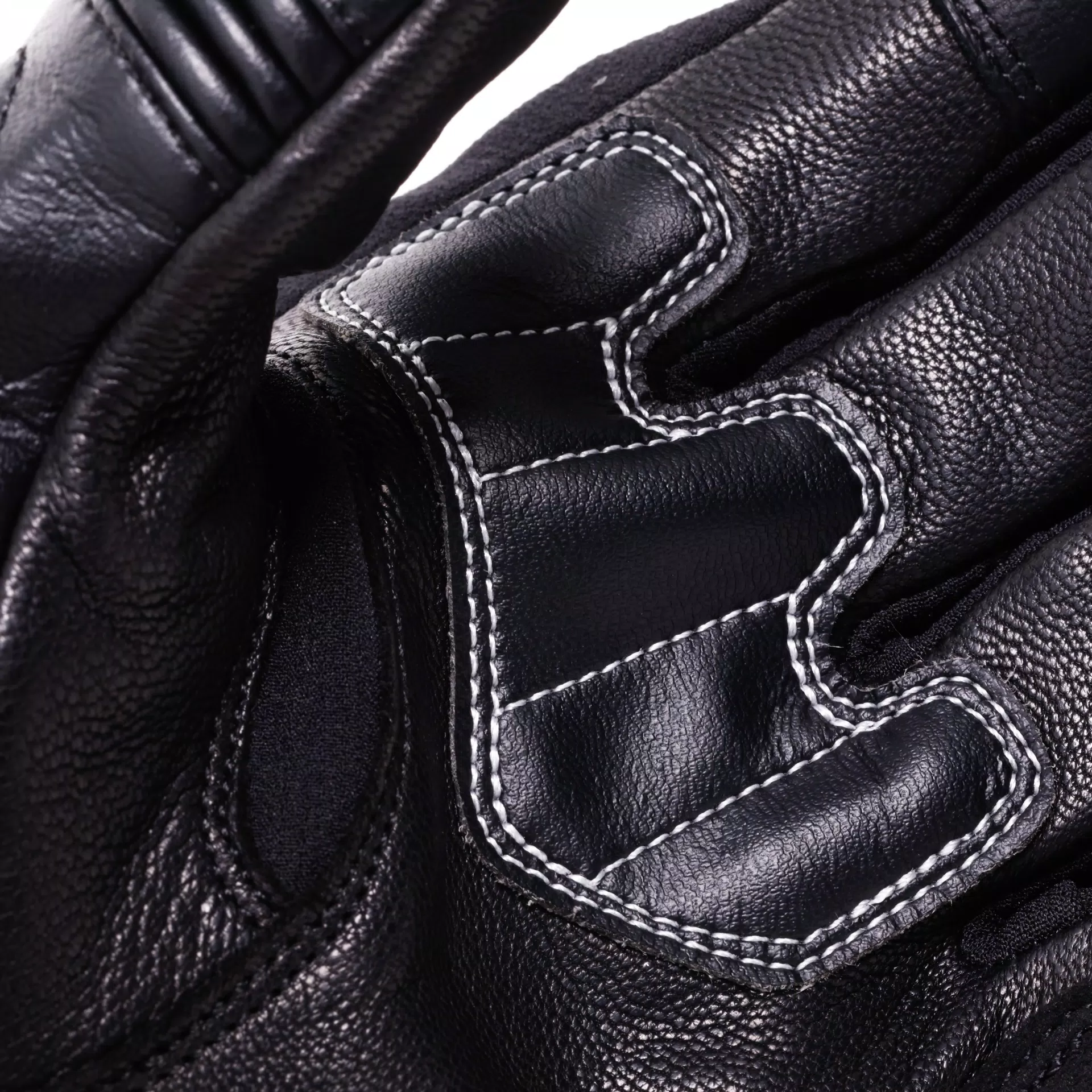 REACTO CARBON SHORT - KURZE LEDER-MOTORRADHANDSCHUHE HERREN