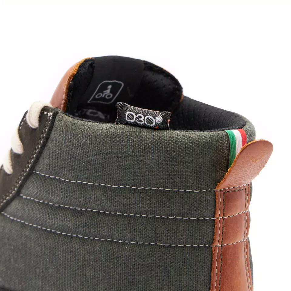 STREET 3 AIR SOMMER MOTORRADSCHUHE HERREN - GRÜN/KARAMELL -  - 8