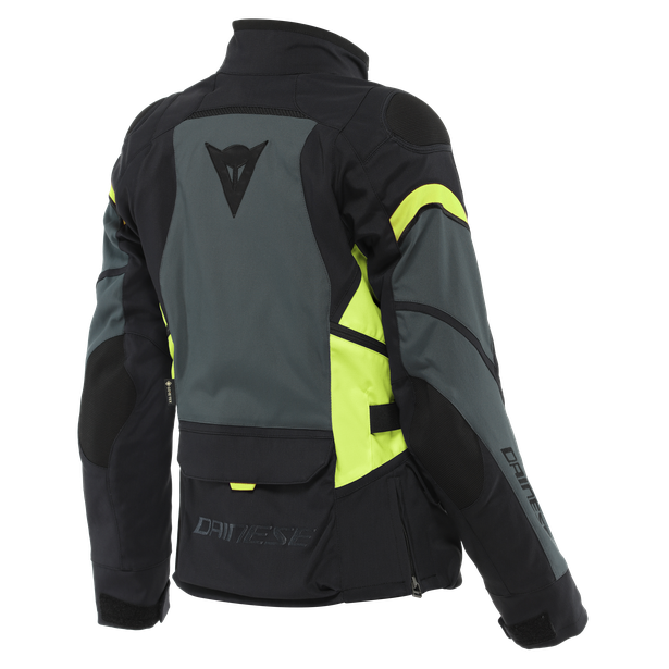 carve-master-3-gore-tex-giacca-moto-impermeabile-donna-black-ebony-fluo-yellow image number 1