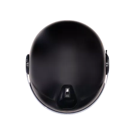 ETERES PONZA MATT BLACK/GOLD - MOTORBIKE OPEN FACE HELMET E2206 -  - 7