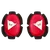 Select Color RED/WHITE