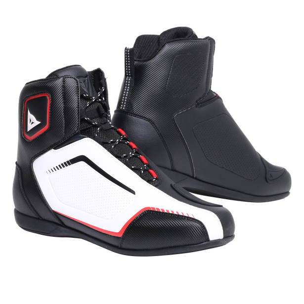 RAPTORS AIR SHOES BLACK/WHITE/LAVA-RED- Chaussures