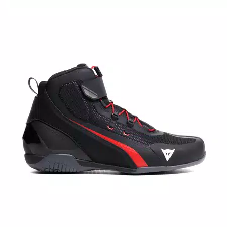 HERIAN AIR - ZOMER MOTORFIETSSCHOENEN - BLACK/RED-LAVA - 2