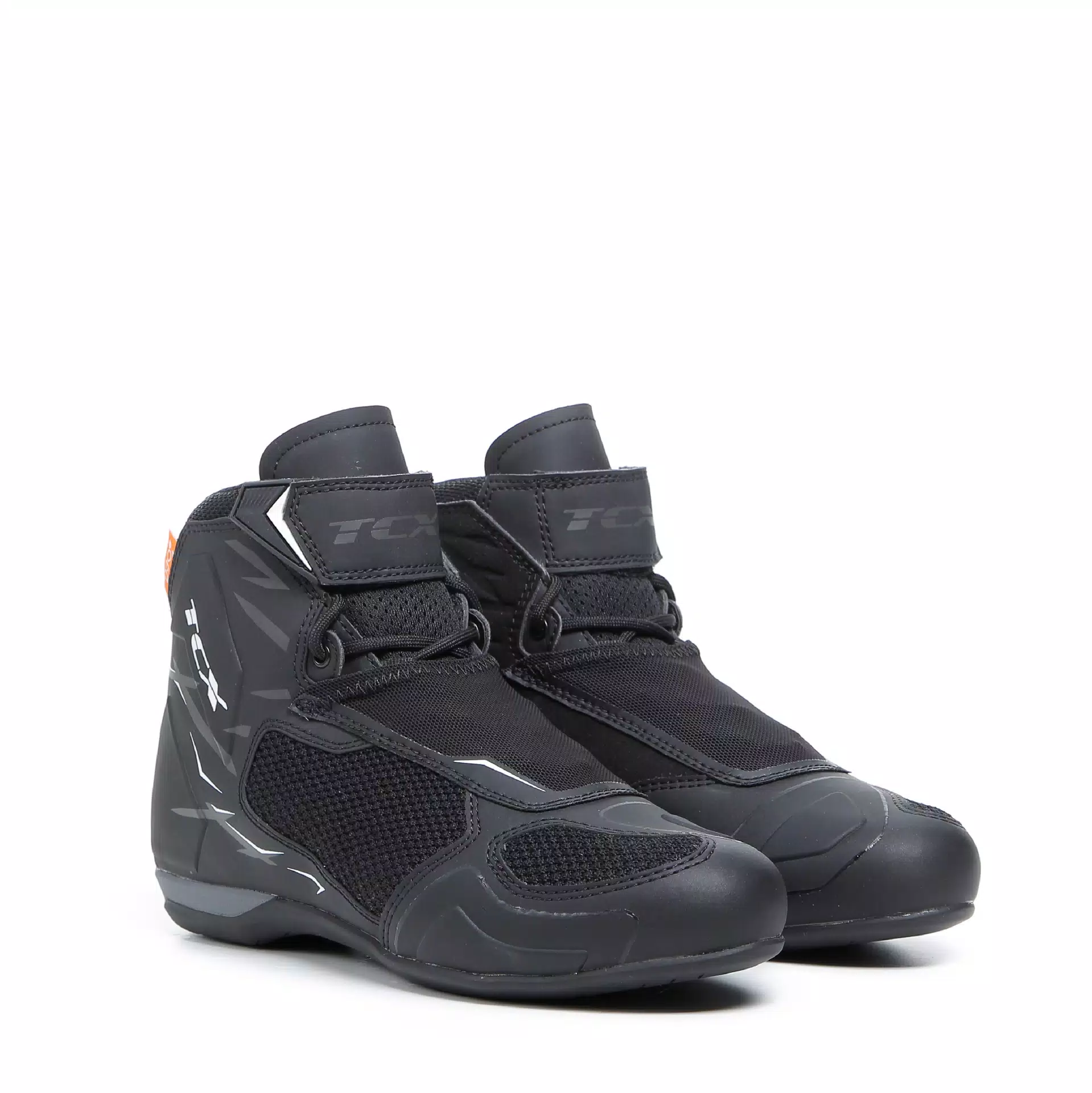 R04D AIR SCARPE MOTO ESTIVE DONNA - NERO/BIANCO
