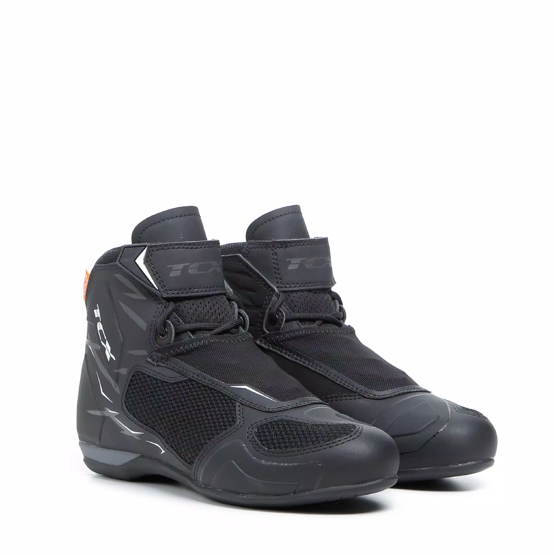 R04D AIR SOMMER MOTORRADSCHUHE DAMEN - SCHWARZ/WEISS