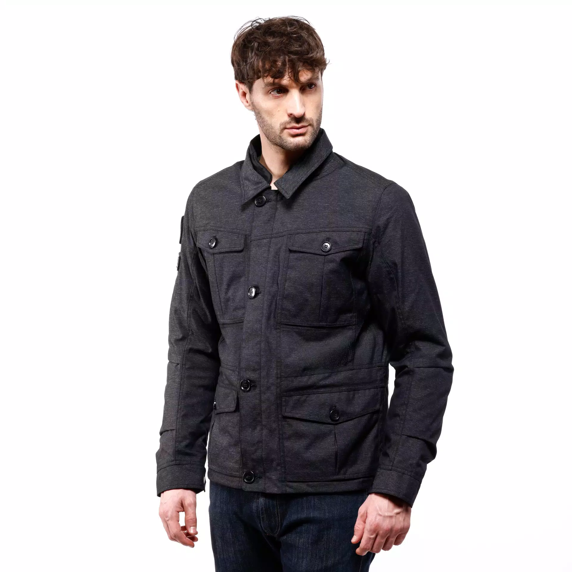 MARVILA TEX - BLOUSON MOTO EN TEXTILE HOMME