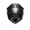 AX9 MULTI ECE DOT - ANTARTICA MATT BLACK/CYAN