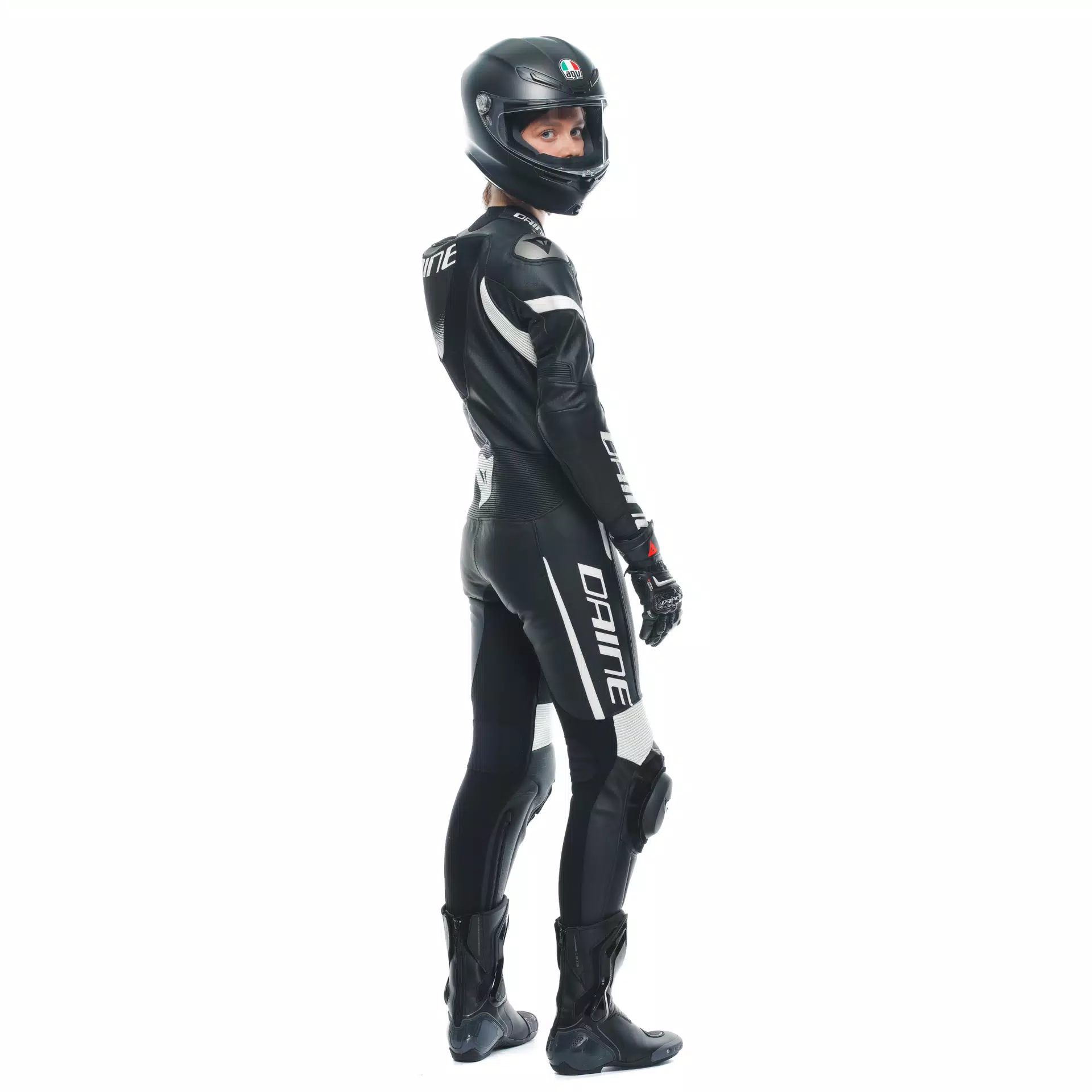 GROBNIK - WOMEN'S 1-PIECE MOTORCYCLE PERFORATED LEATHER SUIT