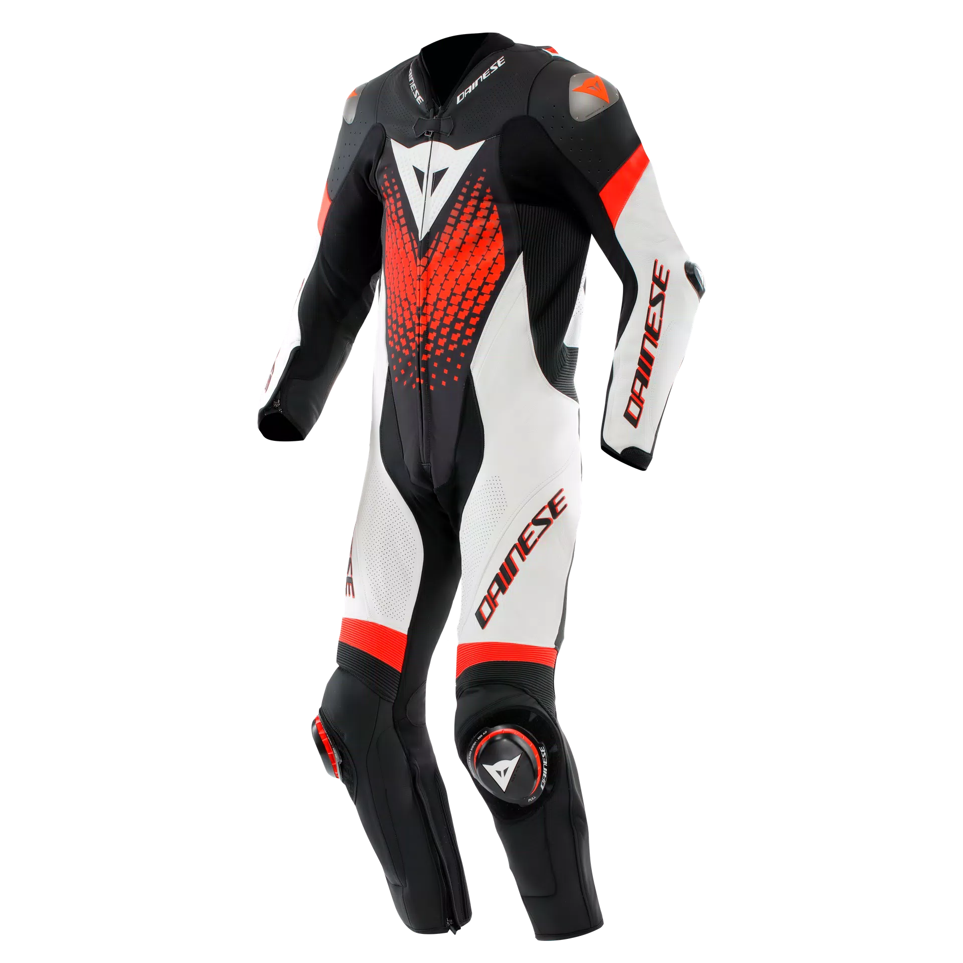 LAGUNA SECA 6 - PERFORATED ONE-PIECE LEATHER RACING SUIT