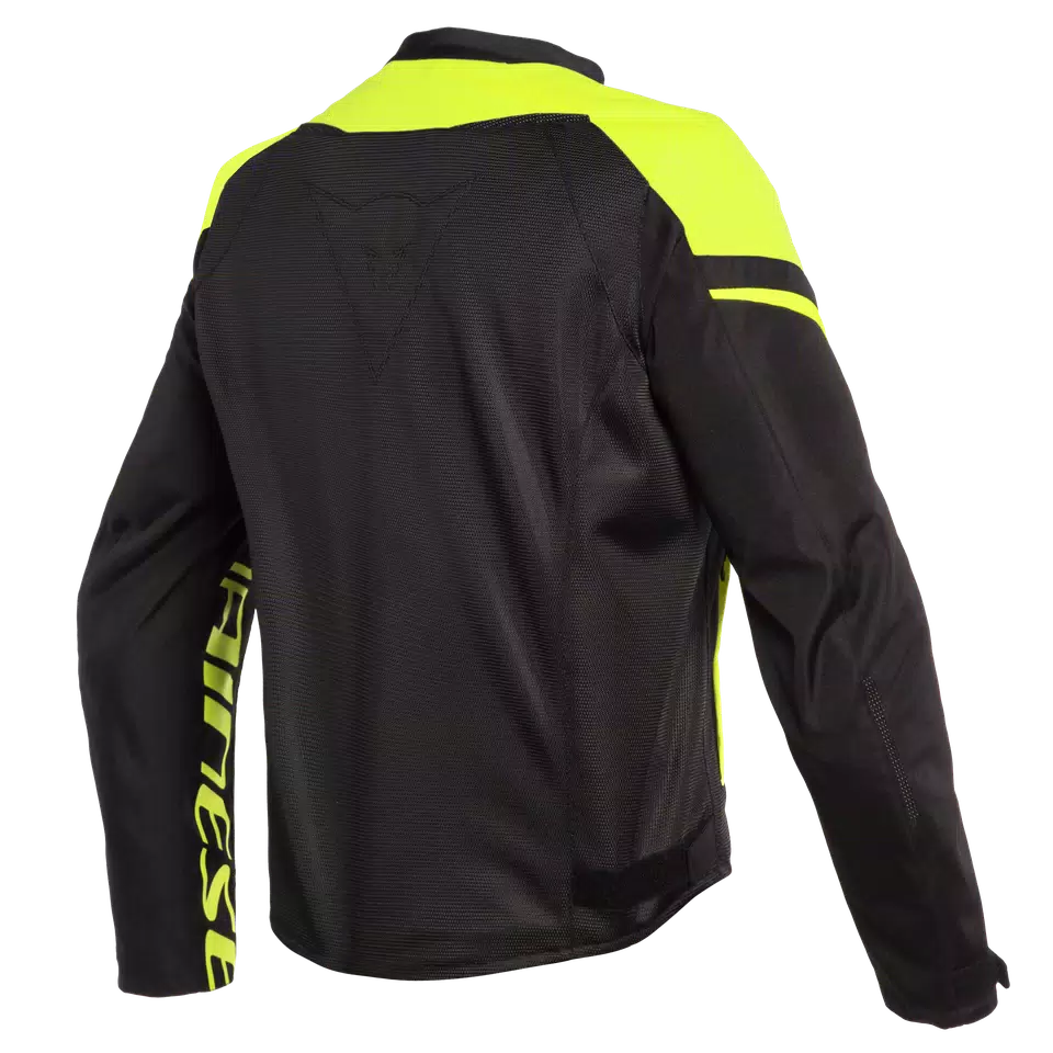 BORA AIR TEX JACKET - BLACK/FLUO-YELLOW - 2
