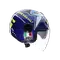 ETERES ROSSI MISANO 2015 - MOTORBIKE OPEN FACE HELMET E2206