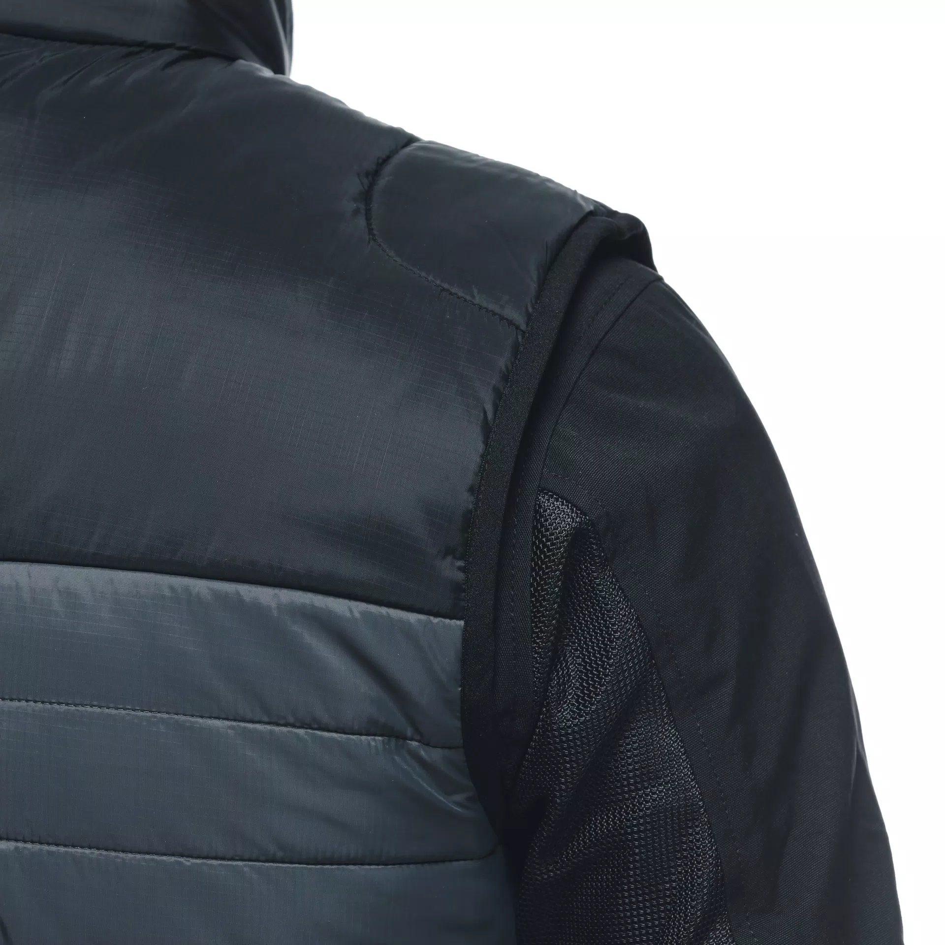 AFTER RIDE - SLEEVELESS WINDPROOF MOTORCYCLE JACKET MEN - MID LAYER WINTER
