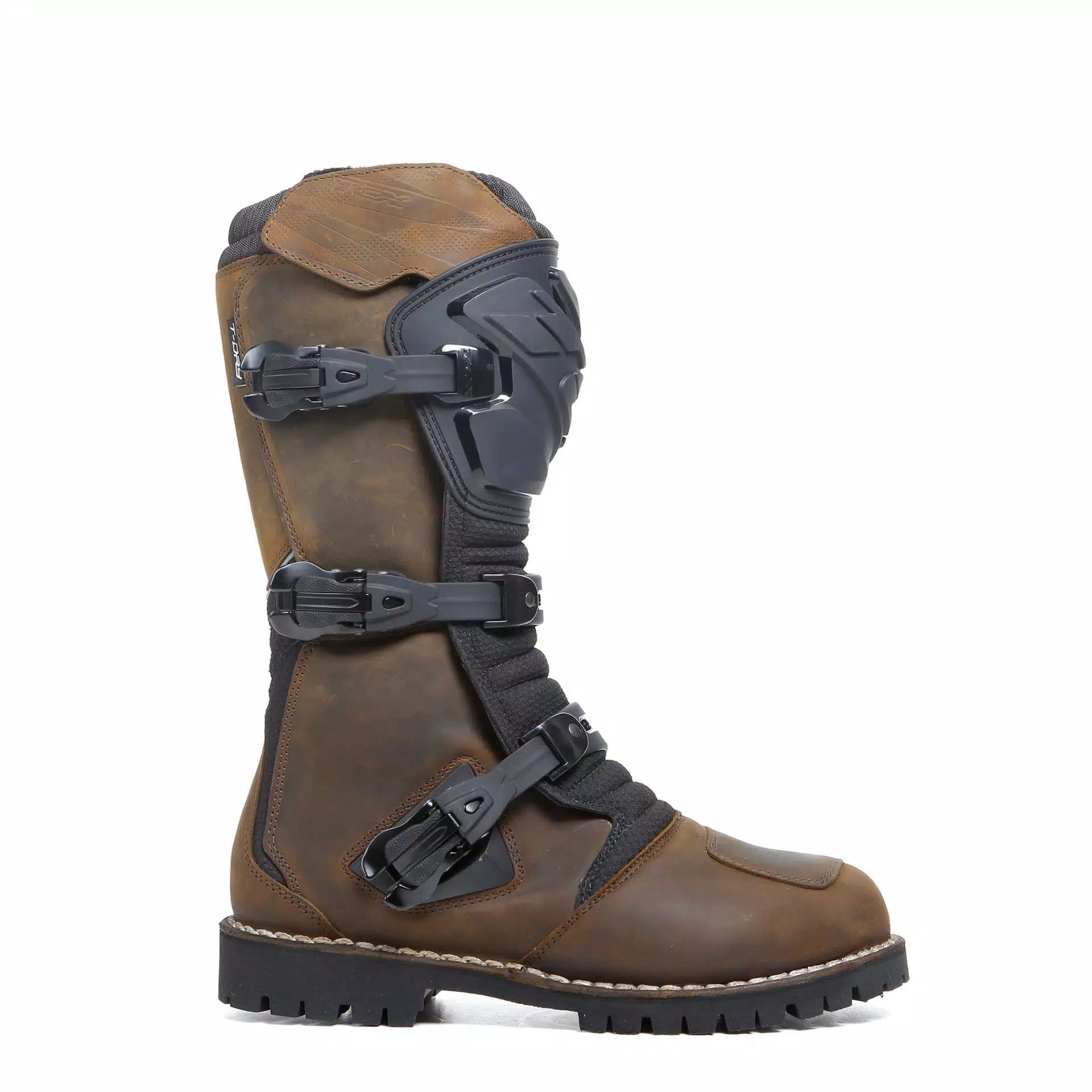 DRIFTER WP WASSERDICHTE MOTORRAD-TOURINGSTIEFEL HERREN &ndash; DUNKELBRAU