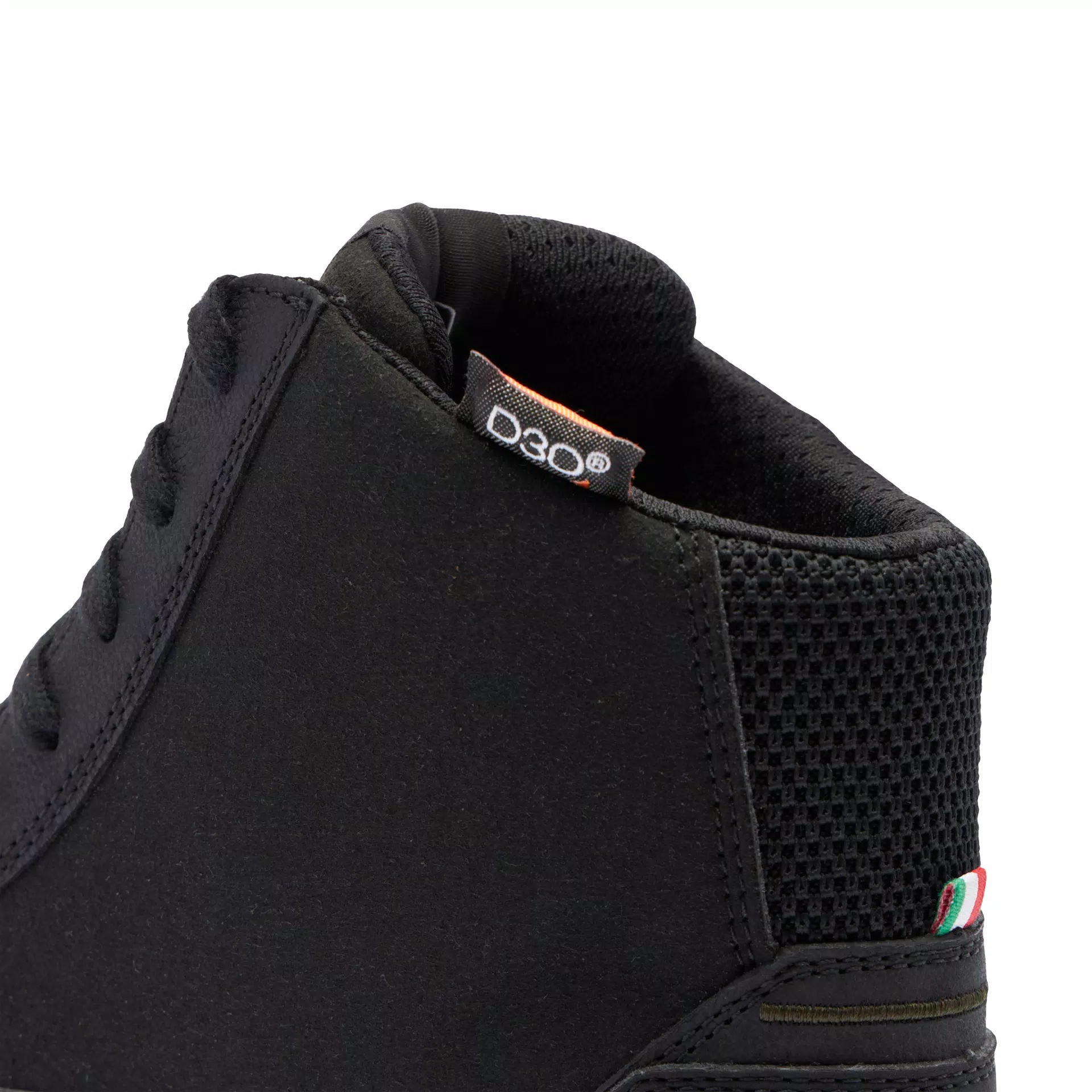 MOOD 2 GORE-TEX® MEN'S WATERPROOF MOTORCYCLE SHOES - BLACK/WHITE/GREEN 