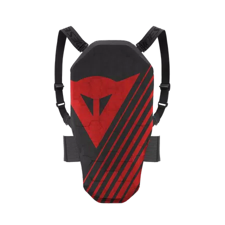 KID'S SCARABEO 2 SKI BACK PROTECTOR - STRETCH-LIMO/HIGH-RISK-RED - 1