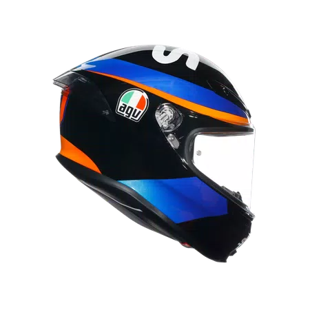 K6 S MARINI SKY RACING TEAM 2021 - MOTORBIKE FULL FACE HELMET E2206 -  - 3