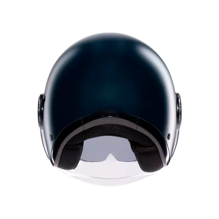 ETERES MONO MATT OTTANIO - MOTORBIKE OPEN FACE HELMET E2206 -  - 5