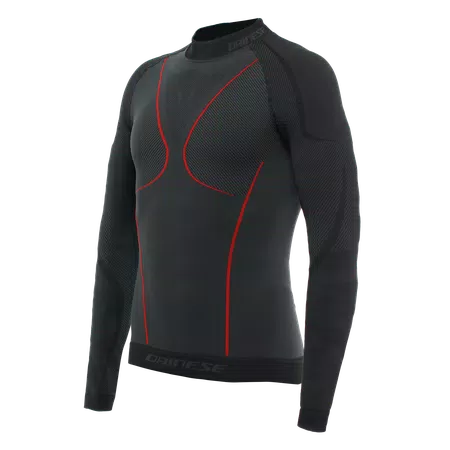 MEN'S THERMO LS SKI THERMAL T-SHIRT - BLACK/RED - 1