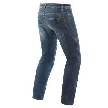 DENIM BLAST REGULAR - MEN'S MOTORCYCLE JEANS - DARK-BLUE - 2