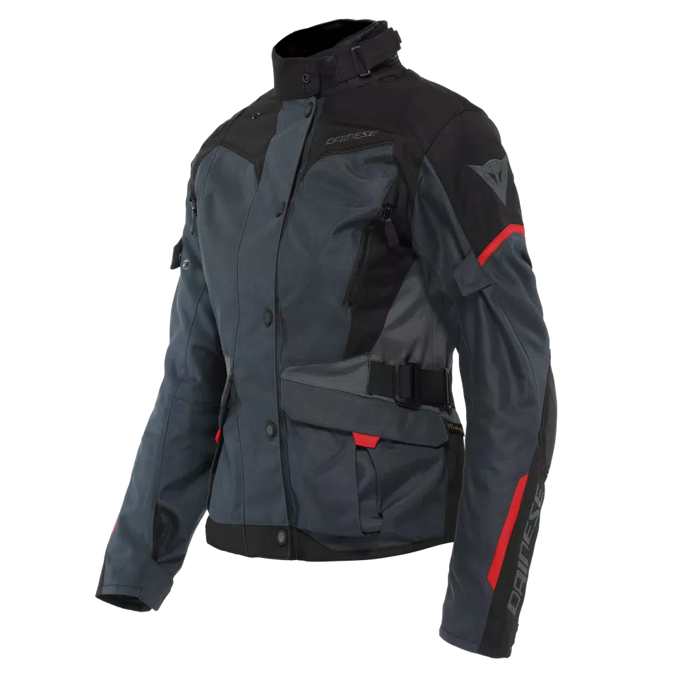 TEMPEST 3 LADY D-DRY® JACKET - EBONY/BLACK/LAVA-RED - 1