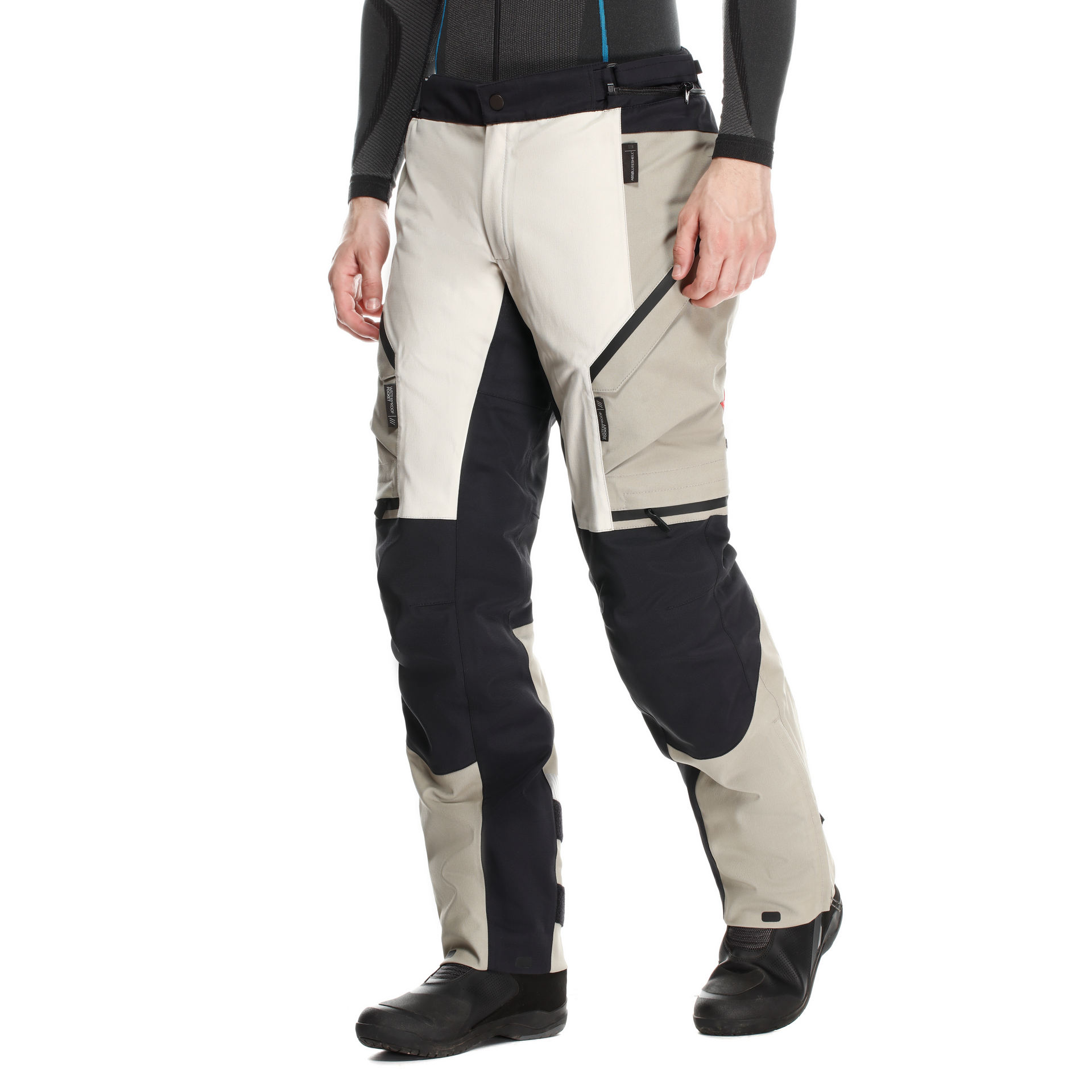 Leather Point Men's Touring Motorcycle Pants – Waterproof, Textile, CE-Tested, Hip & Knee Armor