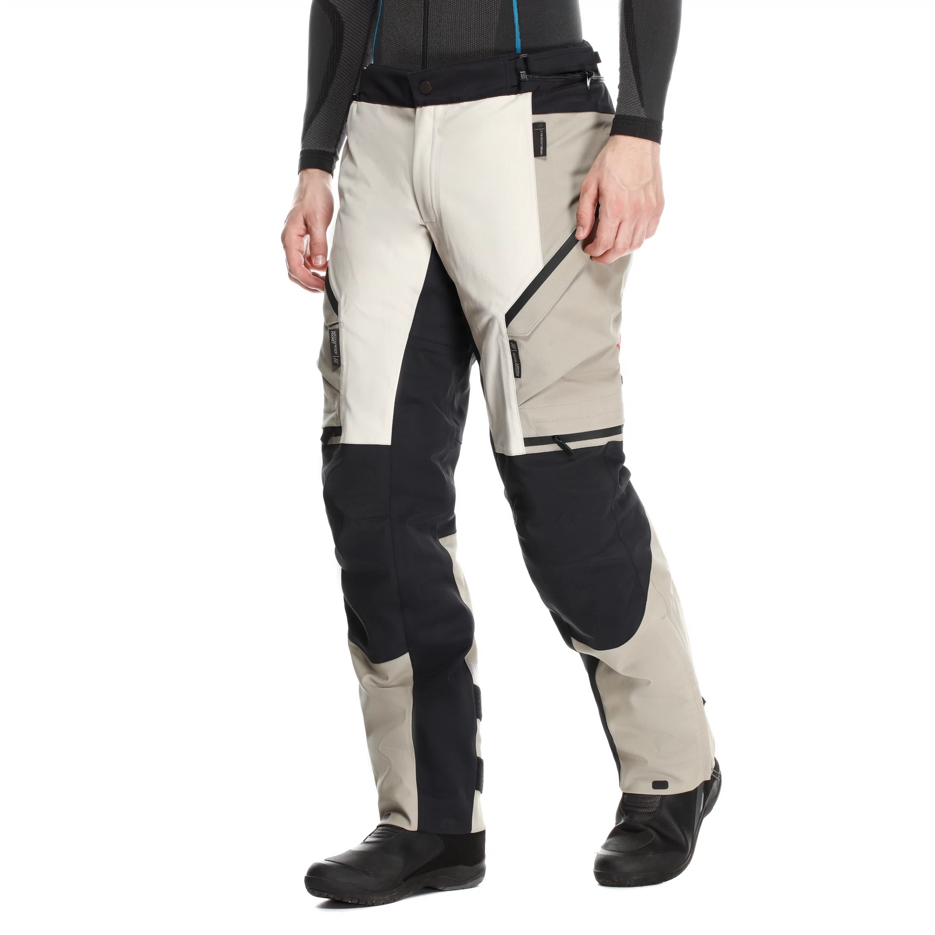 Leather Point Men's Touring Motorcycle Pants – Waterproof, Textile, CE-Tested, Hip & Knee Armor