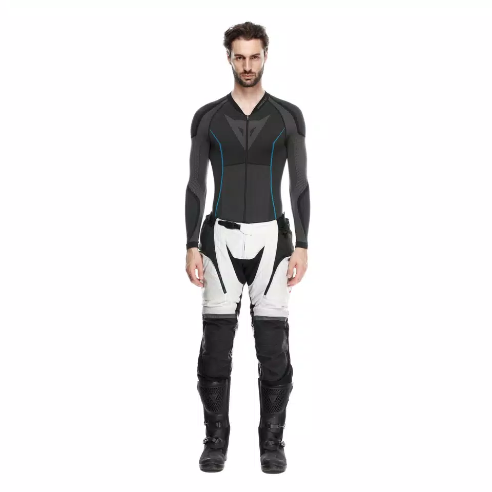 SUPER ADVENTURE ABSØLUTESHELL™ - MEN OFF-ROAD MOTORCYCLE PANTS - BLACK/GLACIER-GREY/RED - 3