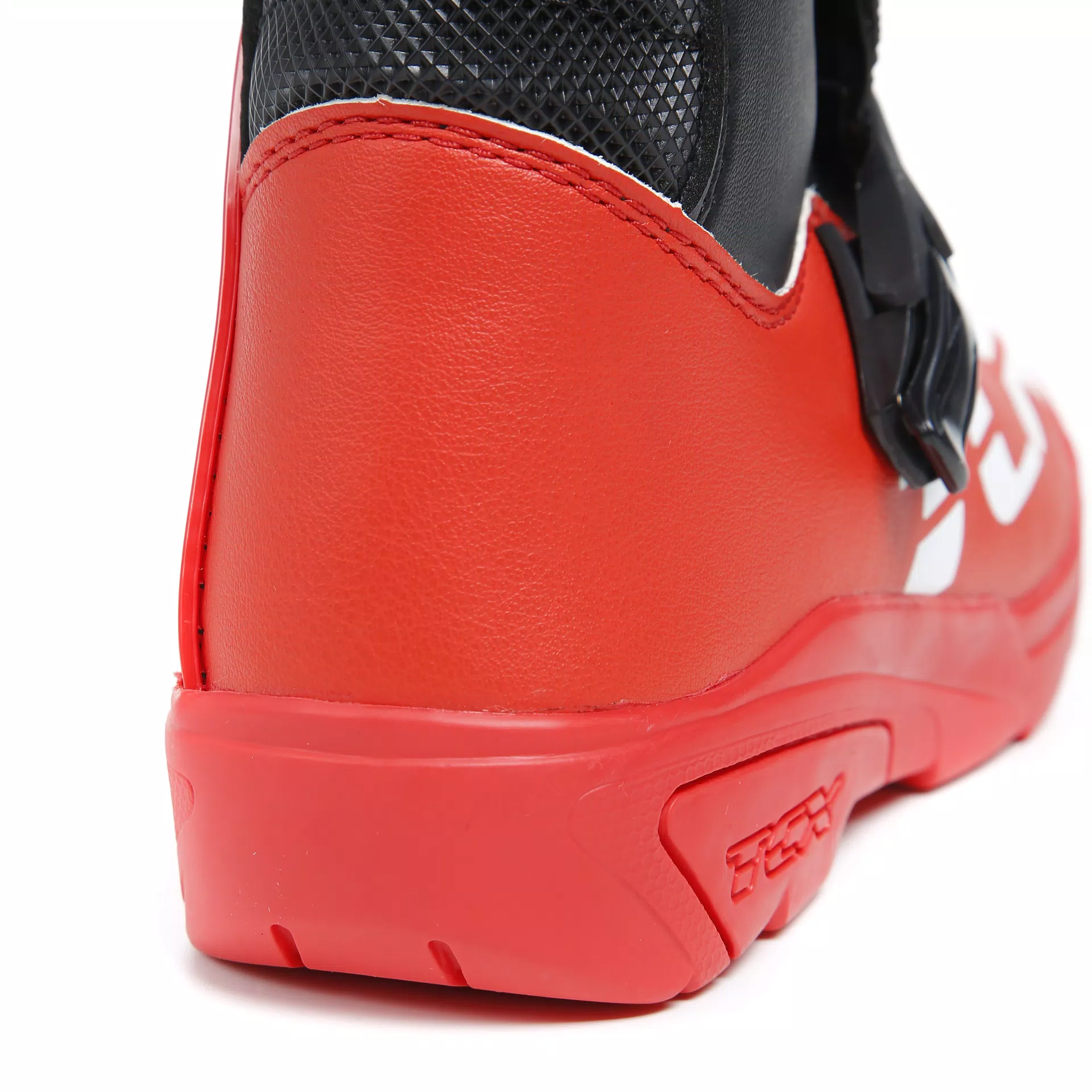 COMP KID'S MOTORCYCLE OFFROAD BOOTS - BLACK/RED