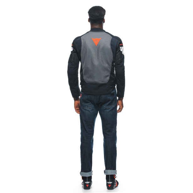 air-fast-tex-giacca-moto-estiva-in-tessuto-uomo-black-gray-white image number 4