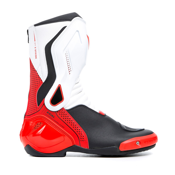 nexus-2-air-boots-black-white-lava-red image number 1