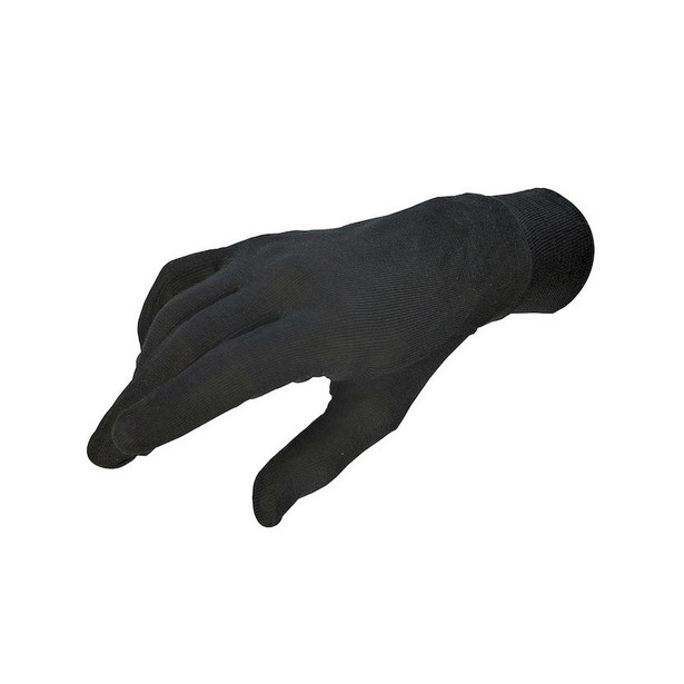 sous-gants-soie-black image number 0