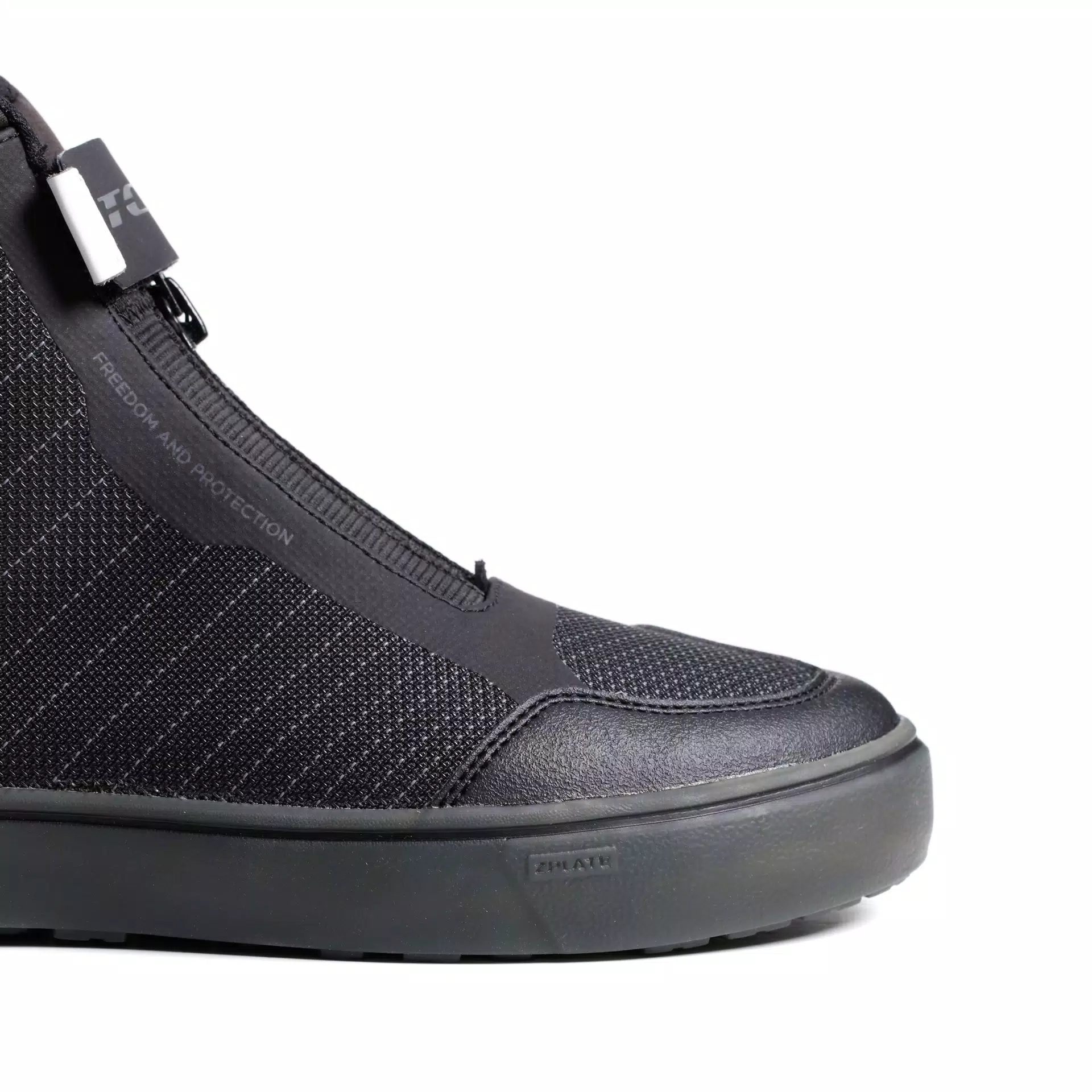 IKASU 2 WP ZAPATOS DE MOTO IMPERMEABLES HOMBRE - NEGRO/BLANCO