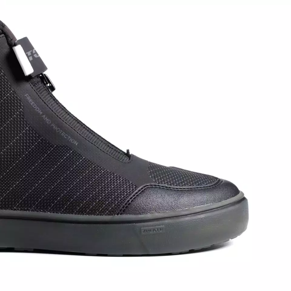 IKASU 2 WP ZAPATOS DE MOTO IMPERMEABLES HOMBRE - NEGRO/BLANCO -  - 5
