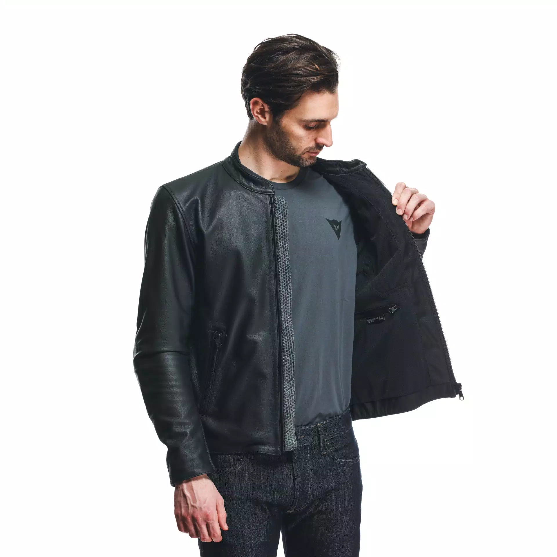 FULCRO - MEN'S MOTORCYCLE LEATHER JACKET