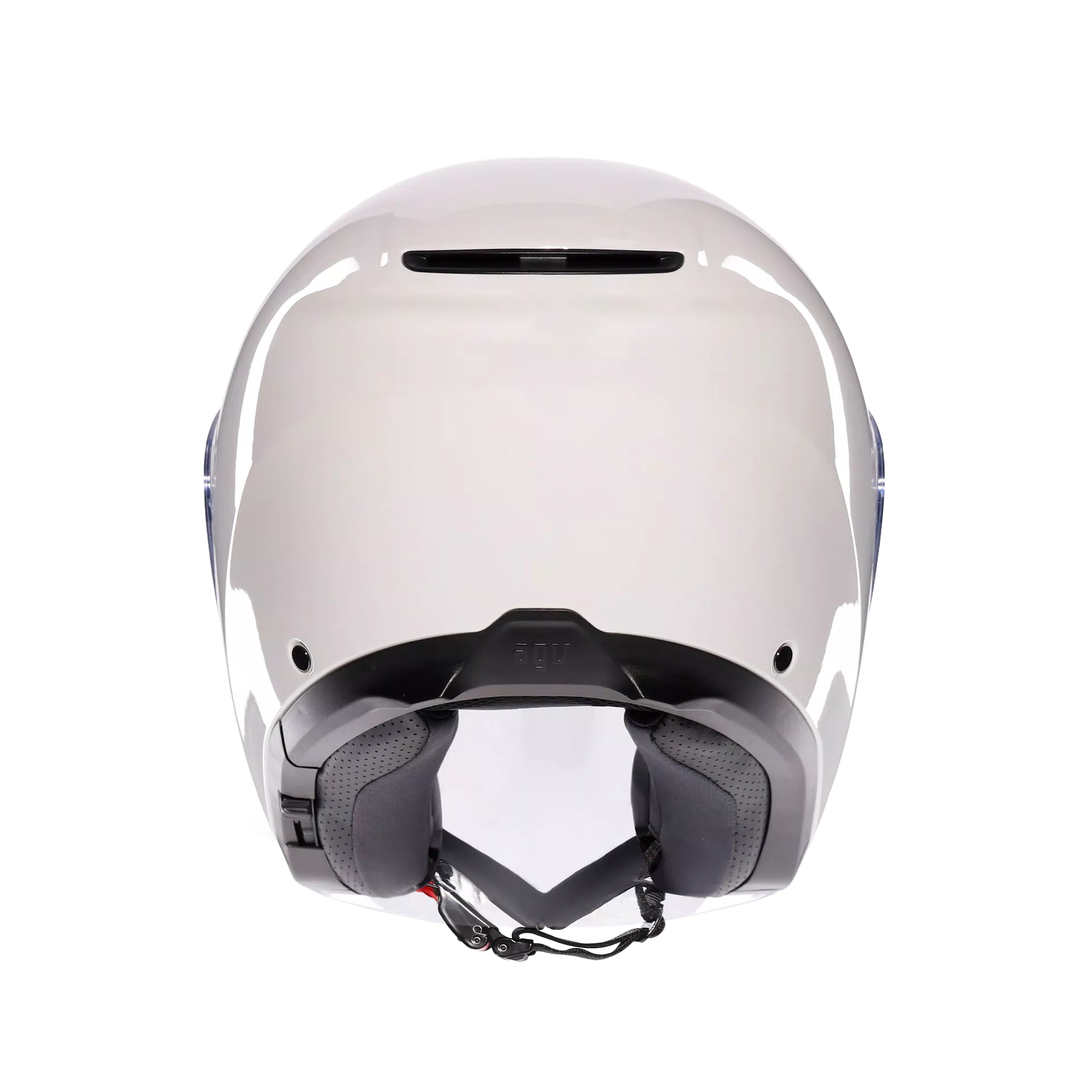 IRIDES MONO MATERIA WHITE - MOTORBIKE OPEN FACE HELMET E2206