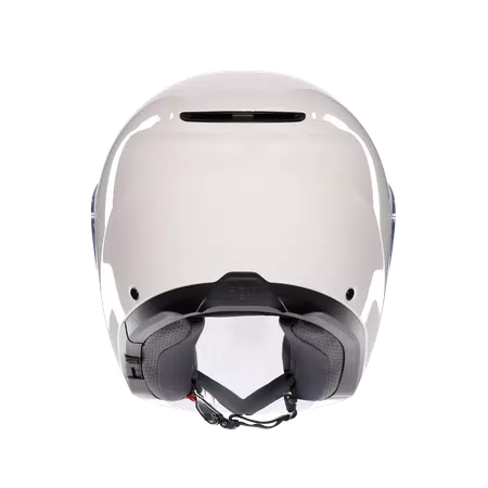 IRIDES MONO MATERIA WHITE - MOTORBIKE OPEN FACE HELMET E2206 -  - 5