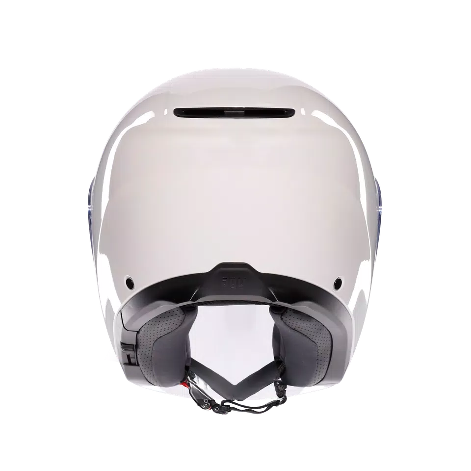 IRIDES MONO MATERIA WHITE - MOTORBIKE OPEN FACE HELMET E2206 -  - 5