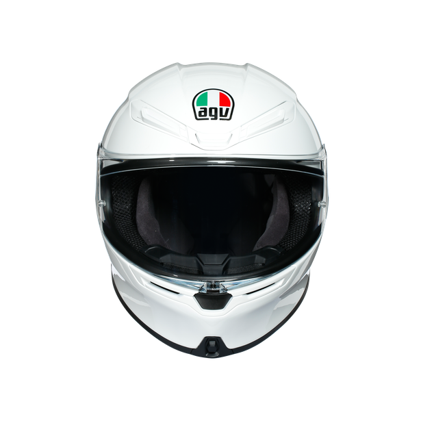 K6 AGV DOT(ECE) SOLID MPLK - WHITE