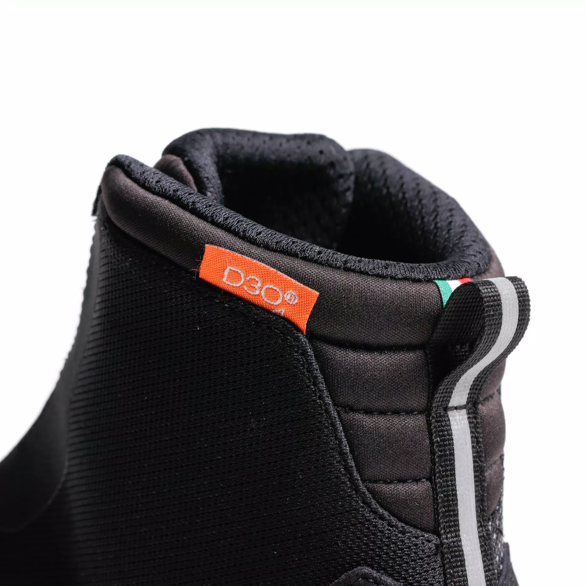 IKASU 2 WP SNEAKER MOTO IMPERMEABILI DONNA - NERO/ROSSO SCURO