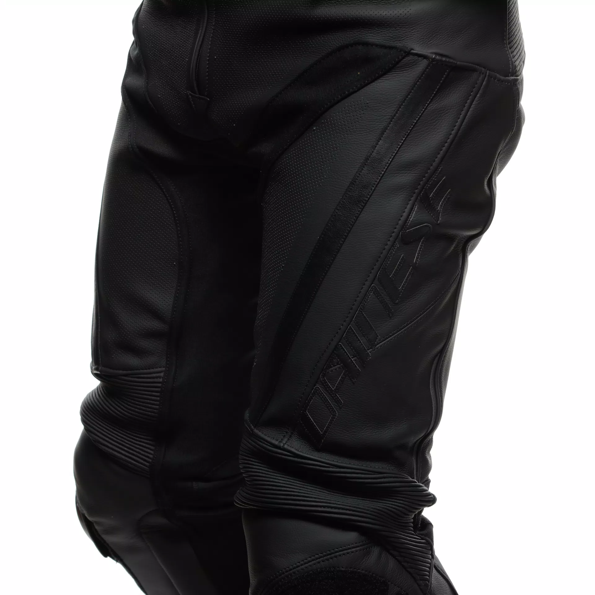 DELTA 4 - MEN LEATHER MOTORCYCLE PANTS PERF. SHORT/TALL FIT