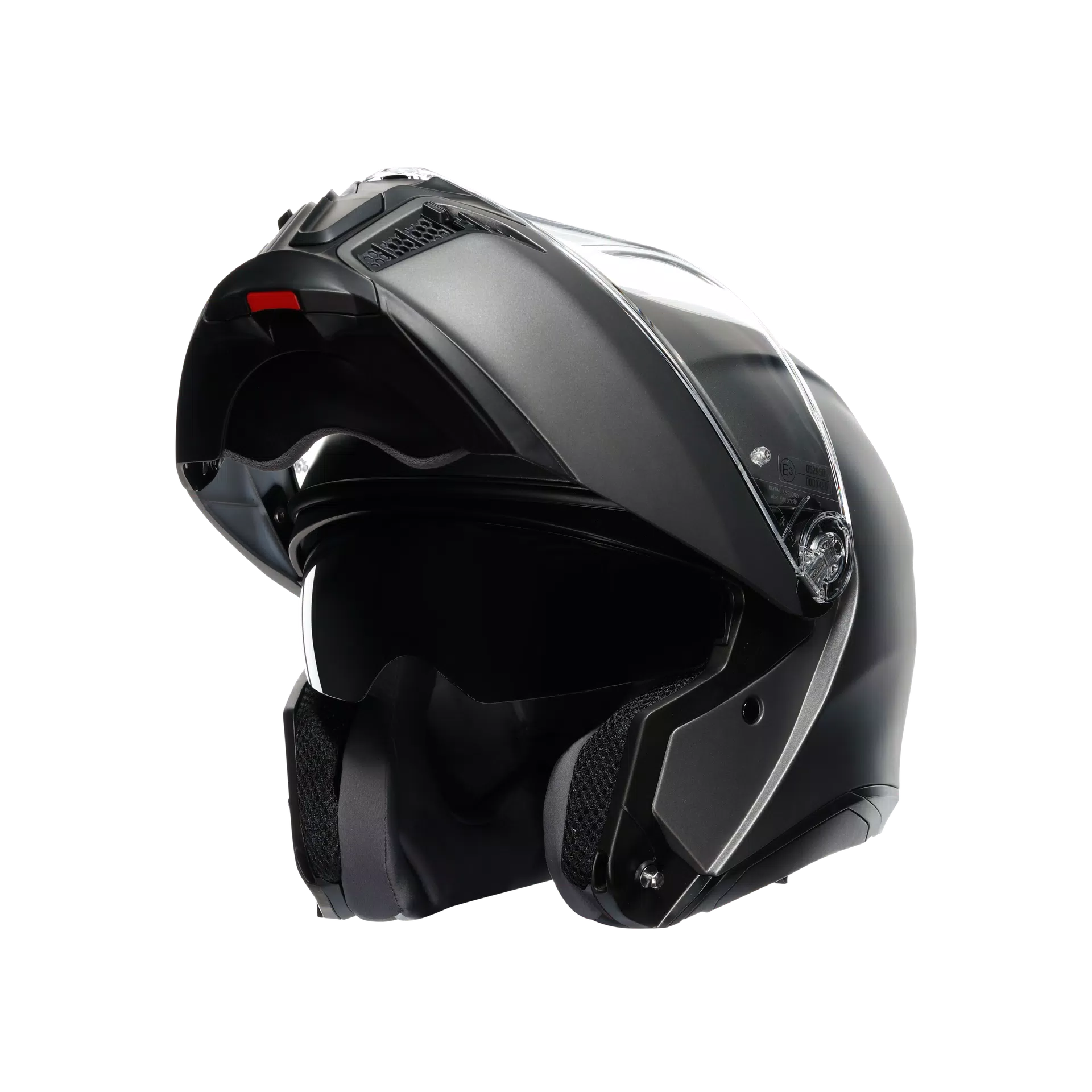 TOURMODULAR LUNA GREY MATT - CASQUE MOTO MODULAIRE E2206