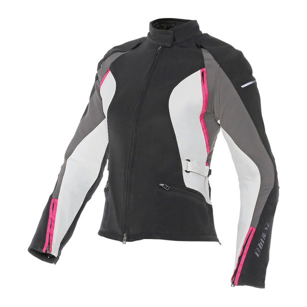 ARYA LADY D-DRY® JACKET BLACK/VAPOROUS-GRAY/FUCHSIA- D-Dry®