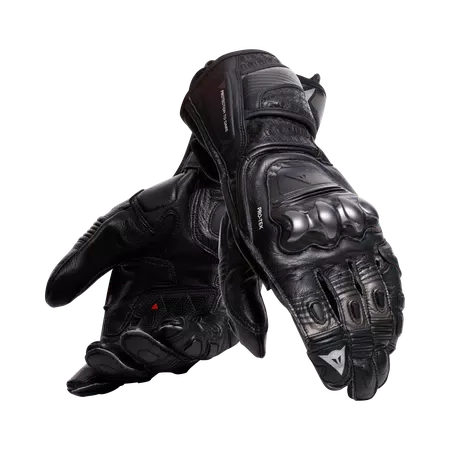 FIERO - LEREN RACE MOTORFIETSHANDSCHOENEN - BLACK/ANTHRACITE - 5