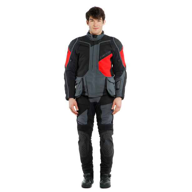 d-explorer-2-gore-tex-jacket-ebony-black-lava-red image number 2