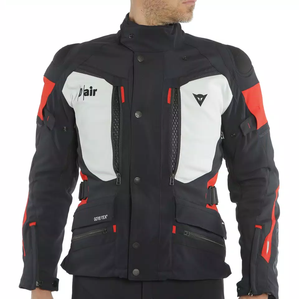 CARVE MASTER 2 D-AIR GORE-TEX JACKET - BLACK/LIGHT-GRAY/RED - 19