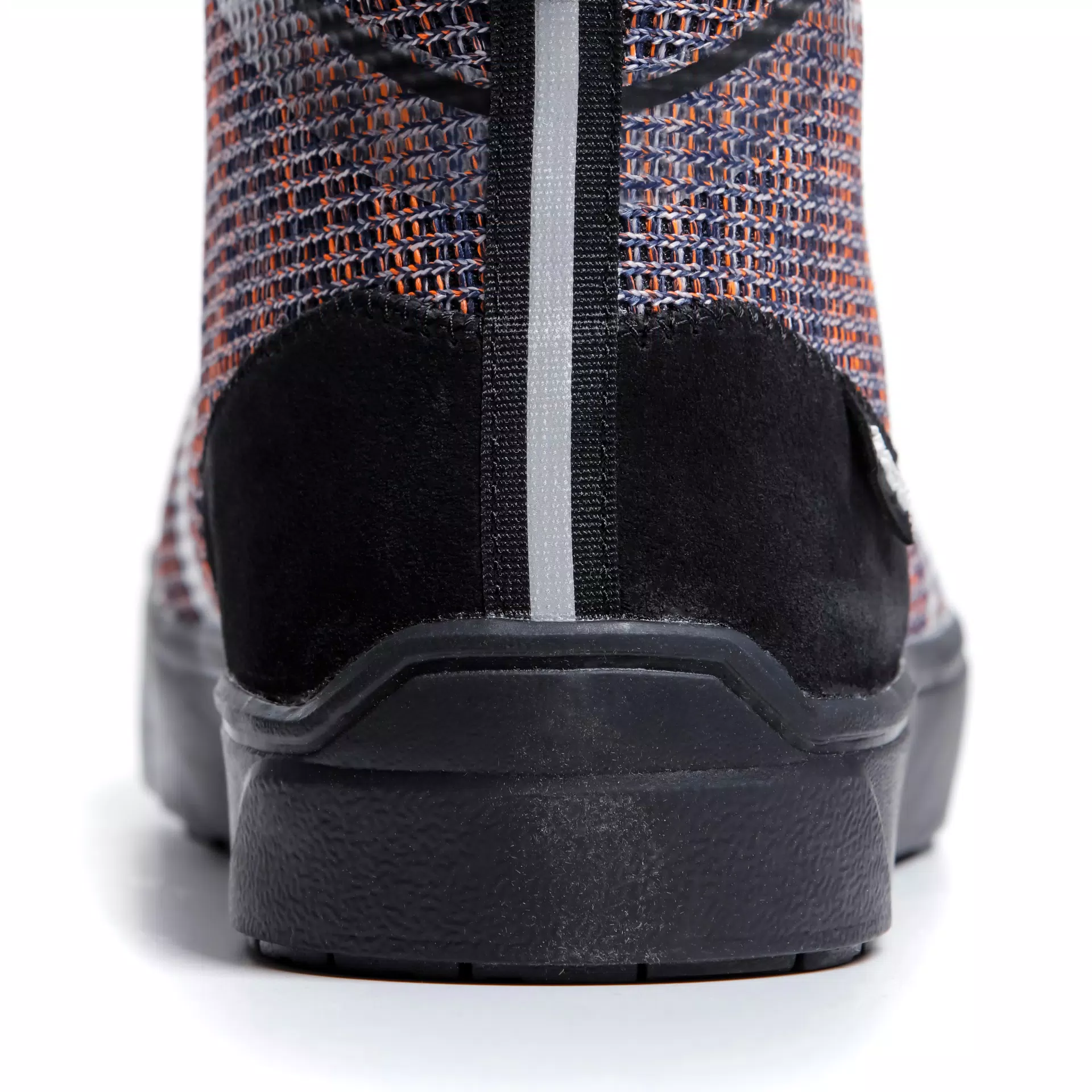 IKASU AIR MEN'S SUMMER MOTORCYCLE SHOES - BLACK/ORANGE/BLUE
