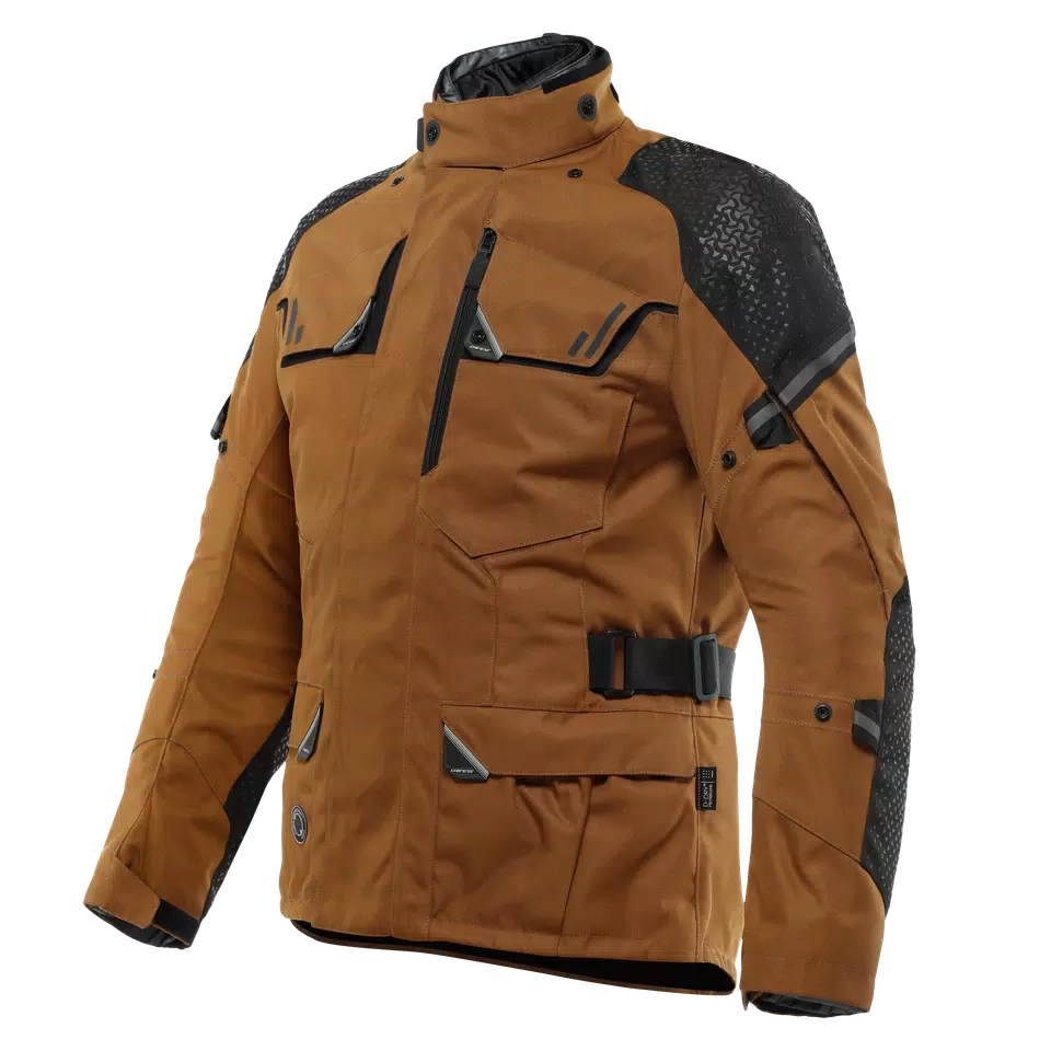 LADAKH 3L D-DRY® - GIACCA MOTO IMPERMEABILE UOMO - MONK'S-ROBE/BLACK - 1