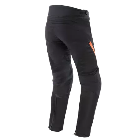 DRAKE 2 SUPER AIR - HEREN MOTORFIETSBROEK VOOR DE ZOMER IN STOF - BLACK/ANTHRACITE/RED-FLUO - 2
