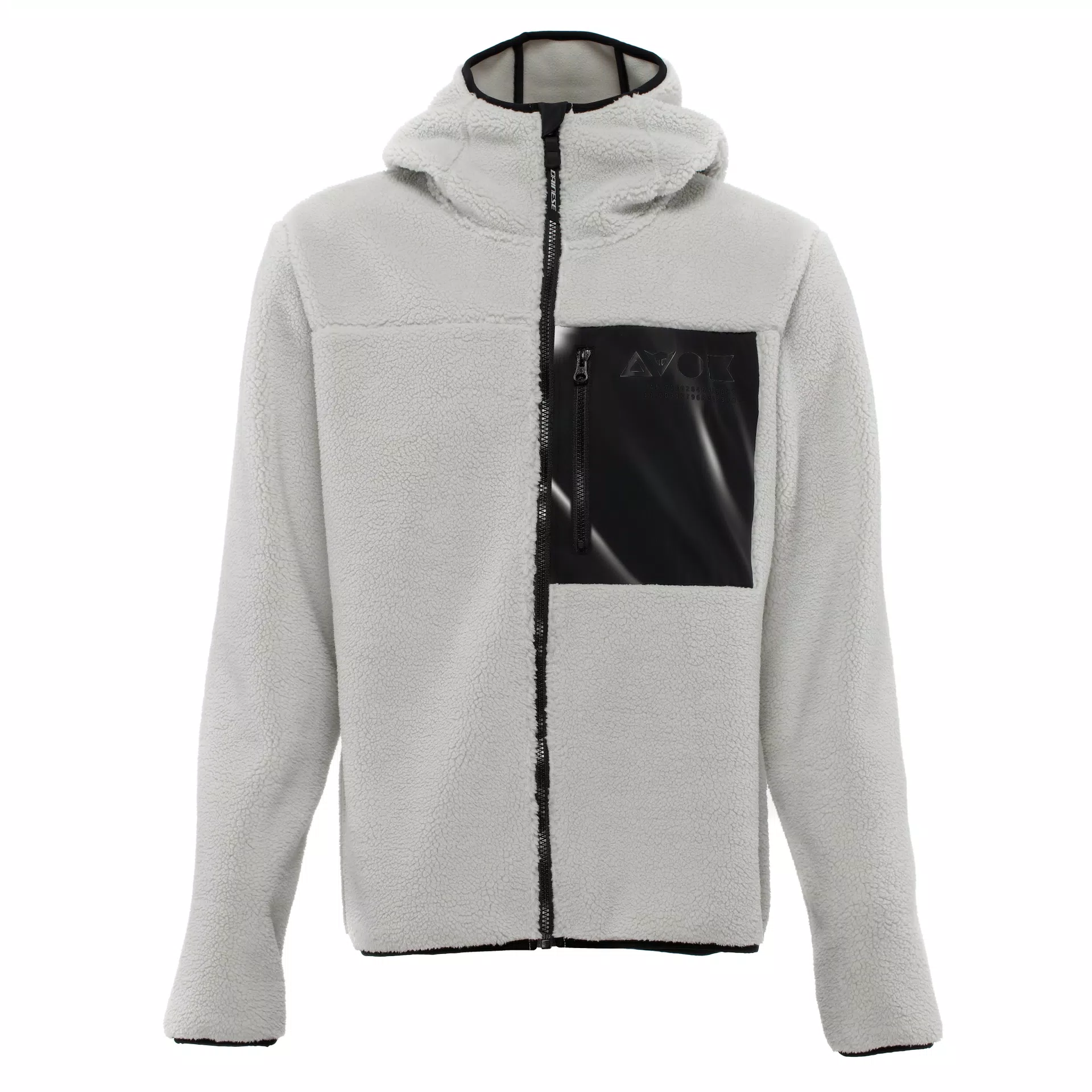 TEDDY - JACKET WITH HOOD AND FULL ZIPPER 